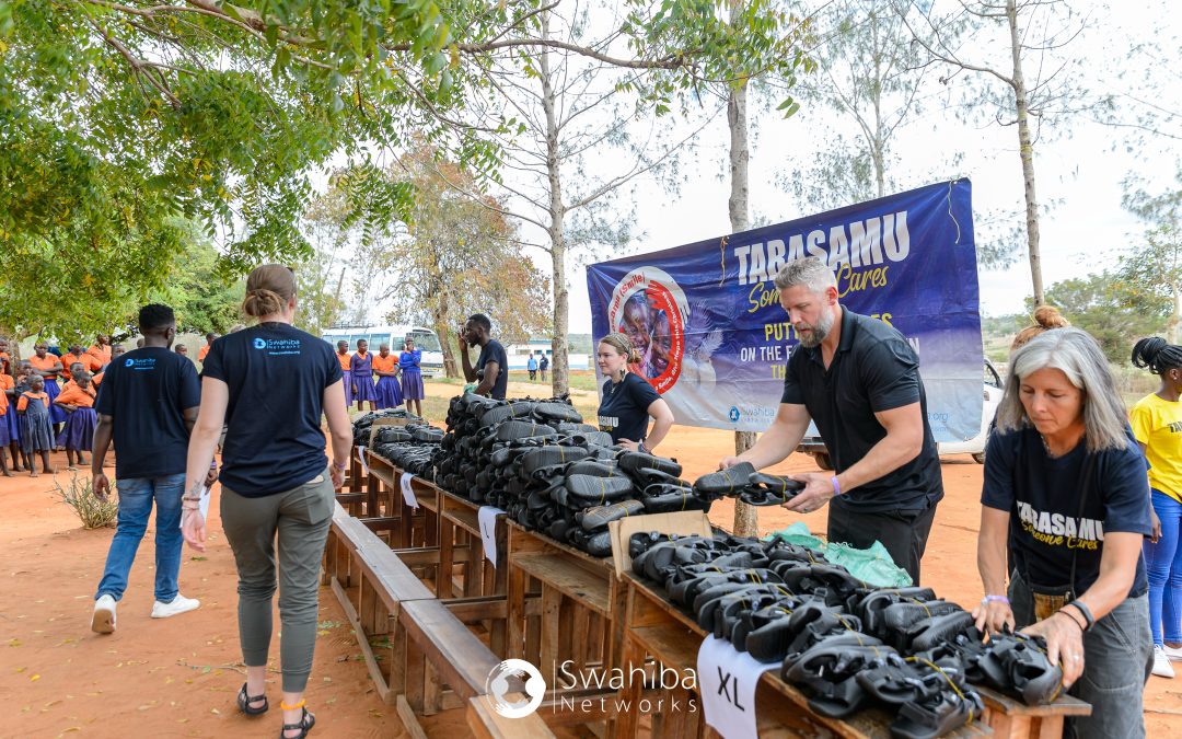 Tabasamu Kilifi County shoe distribution
