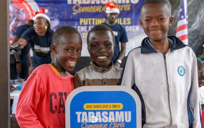 Mukuru Rescue Centre Tabasamu Shoes distribution